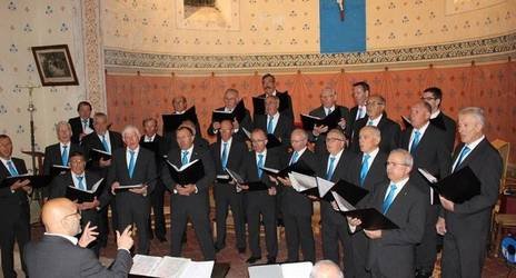 Rappel Printemps choral en Albret (47) : le chœur d'Hommes du Pays d'Albret accueille le chœur féminin Buhaminak #chœurhommes#choeurféminin
