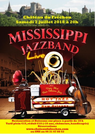 â€‹Château du Fréchou  (47) : Mississippi Jazzband Live