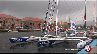 Transat Jacques Vabre 2009 : Présentation trimaran Guyader Urgence Climatique