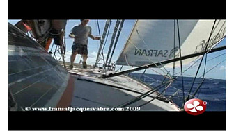 Safran toujours en tête après 8 jours de cette édition 2009 de la Transat Jacques Vabre