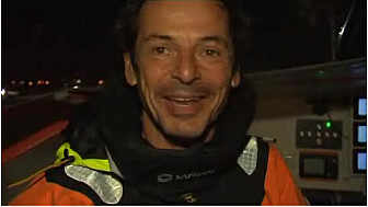 L'Imoca SAFRAN 1er de cette édition 2009 de la Transat Jacques Vabre 