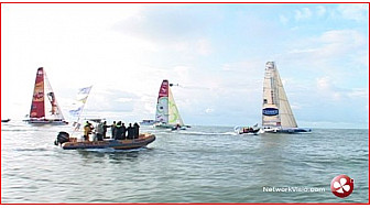 Transat Jacques Vabre 2009 : Sortie du Port et début de course